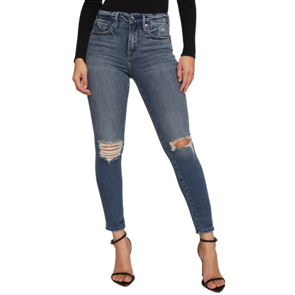 GOOD AMERICAN - Good Legs Crop Jeans